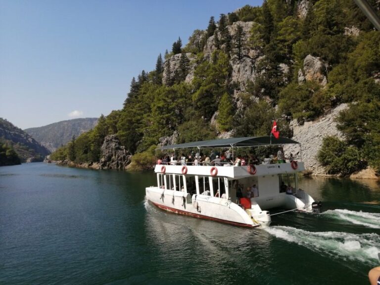 From Belek: Green Canyon Boat Trip with Lunch and Drinks - Detailed Review of the Green Canyon Boat Trip