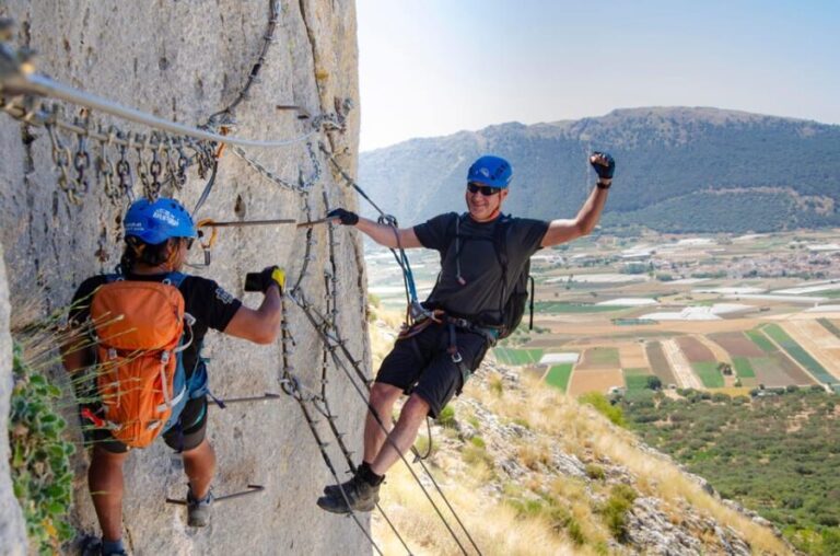 From Granada: Climb Zafarraya's 'Via Ferrata John Hogbin' - The Value & Experience