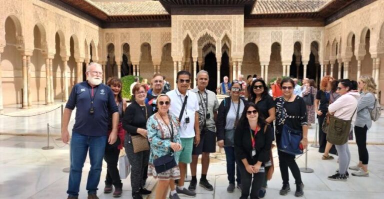 From Jaen: Alhambra Guided Tour with Entry Tickets - Entering the Magnificent Alhambra
