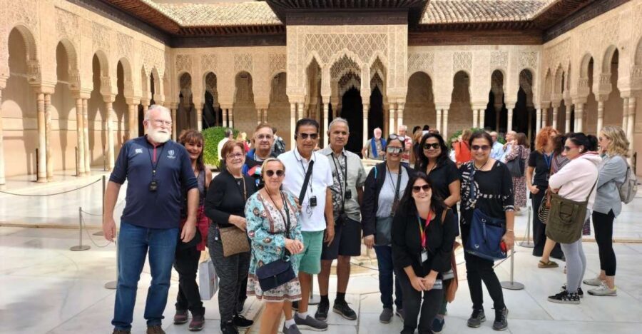 From Jaen: Alhambra Guided Tour with Entry Tickets - Entering the Magnificent Alhambra