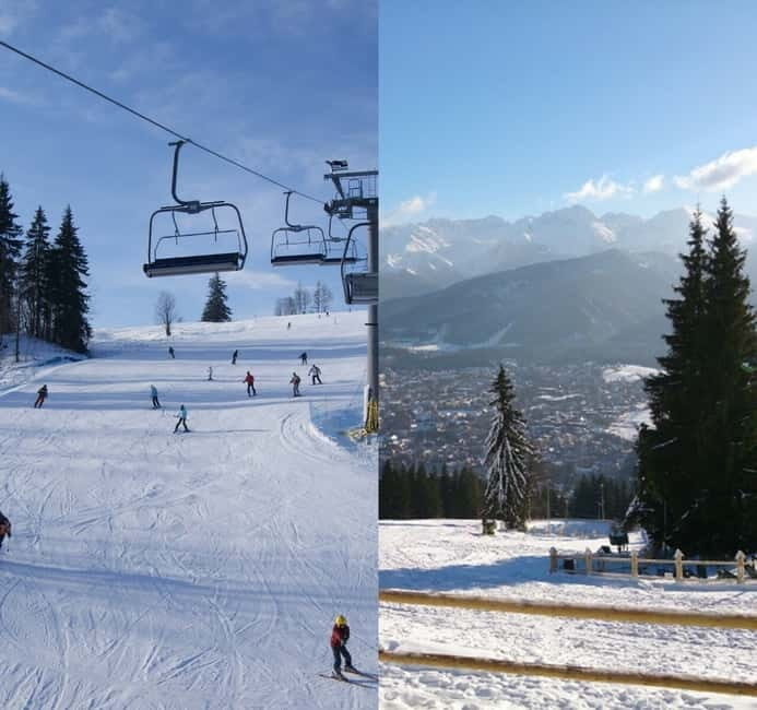 From Kraków: Witów Skiing and Zakopane Tour - Skiing at Witów