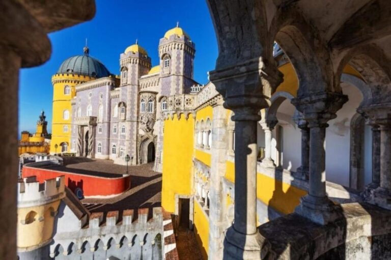 From Lisbon: Sintra, Cabo da Roca,& Cascais Private Day Trip - Exploring Sintra: Pena Palace & the Castle of the Moors