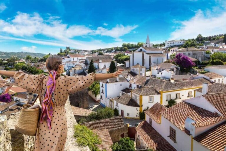 From Lisbon: The Best of Porto, Nazaré, and Óbidos in 2 Days - Day 1: From Lisbon to Óbidos, Nazaré, and Porto