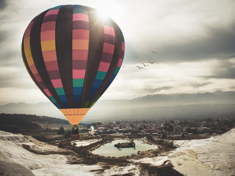 From Marmaris: Pamukkale Balloon Flight Day Trip with Lunch - Exploring Pamukkale: From Terraces to Ancient Ruins