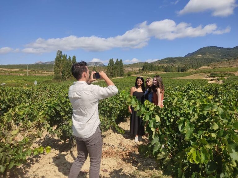 From Pamplona or Logroño: Rioja Wineries Day Trip w/ Tasting - What’s Included and What’s Not