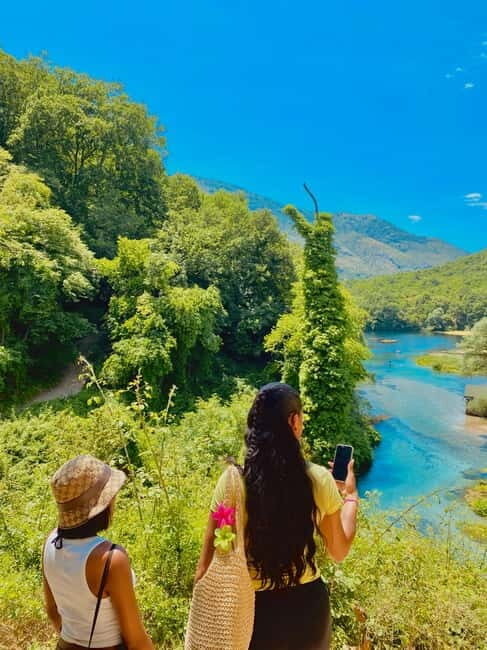 From Saranda & Ksamil: Explorer Blue Eye - Approaching the Blue Eye: Nature’s Masterpiece