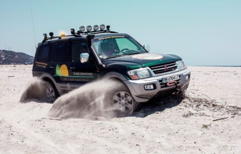 From Sithonia: Private 4x4 Off-Road Safari in Halkidiki - An In-Depth Look at the Itinerary and Experience