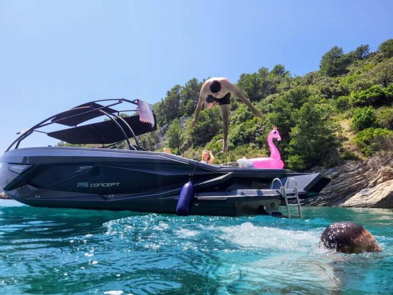 From Split: Blue Cave, Hvar, Mamma Mia, 5 Islands boat Tour - The Itinerary in Detail