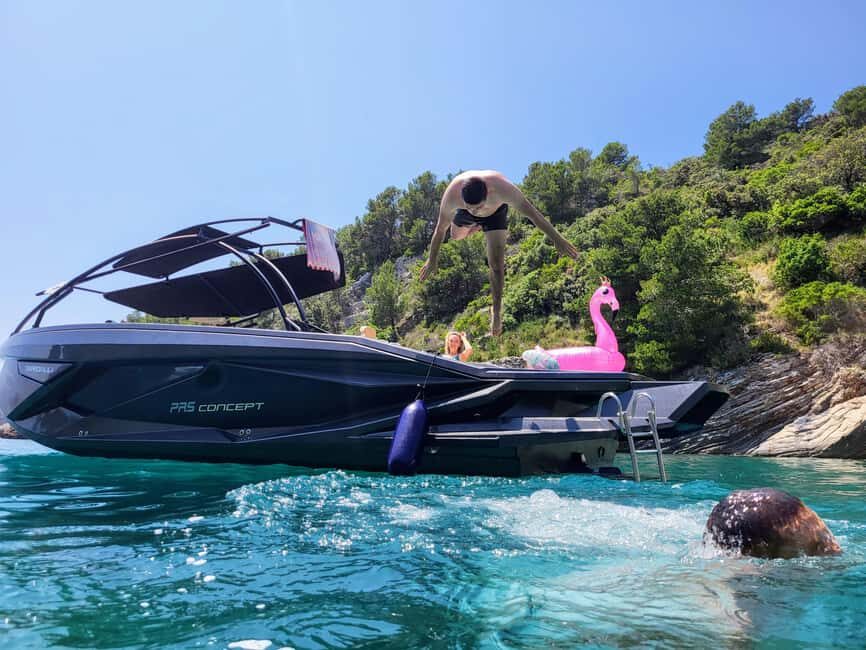 From Split: Blue Cave, Hvar, Mamma Mia, 5 Islands boat Tour - The Itinerary in Detail