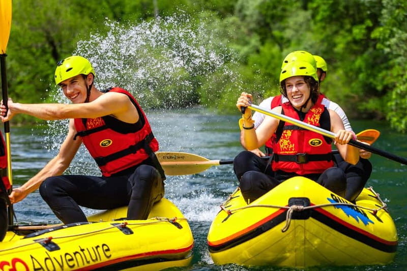 From Split/estanovac: Whitewater Rafting on Cetina River - The Scenic Journey Down the Cetina River