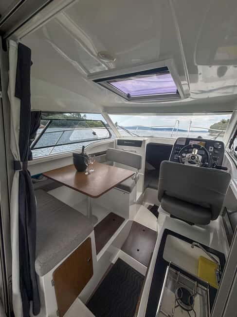 From Split: Trogir, Blue Lagoon, olta & Bra Boat Tour - Olta Island: Snorkeling and a Sunken Shipwreck