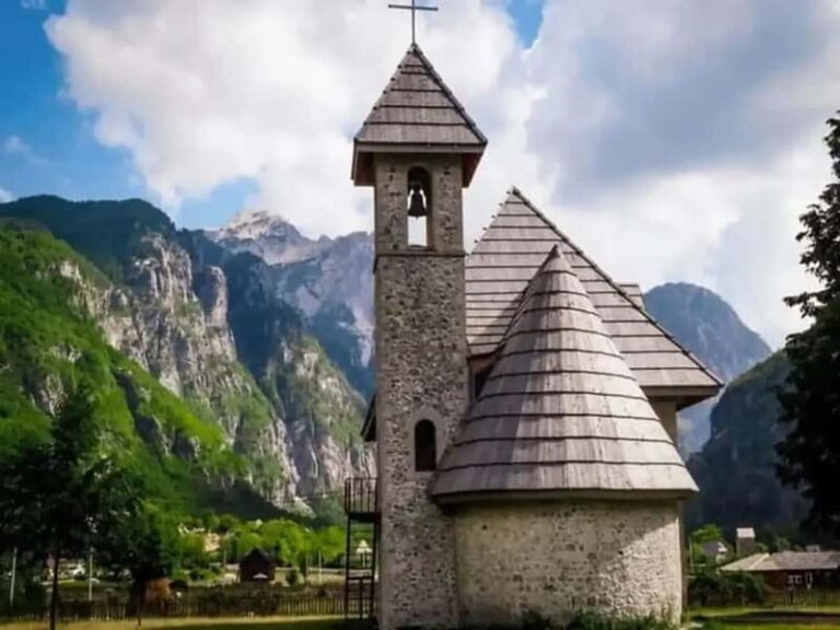 From: Tirana and Shkoder: Theth & Blue Eye Full Day Tour. - Theth National Park: A Historic and Cultural Stop