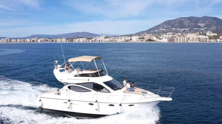 Fuengirola : 2 hours LUXURY Yacht Dolphin Trip DRINKS SNACKS - An In-Depth Look at the Experience