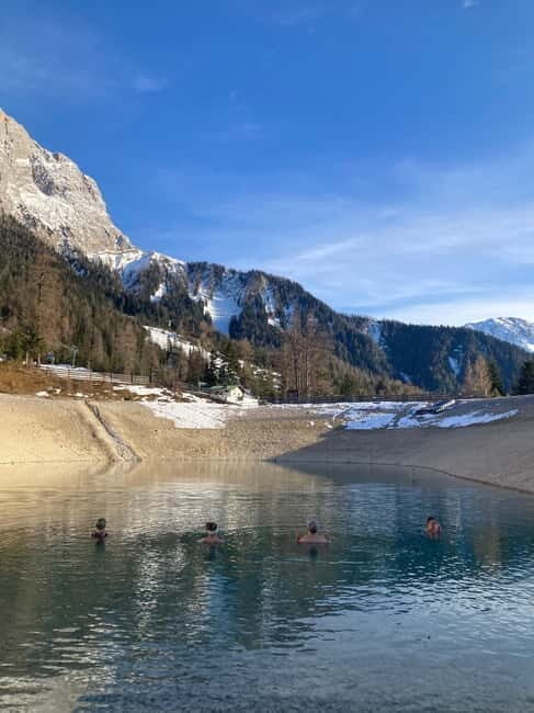 Get the cool Kick: Ice bathing in the mountain lake - The Itinerary and Setting