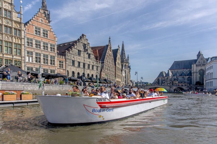 Ghent: Hop-on Hop-off Water-Tramway - A Deep Dive into the Experience