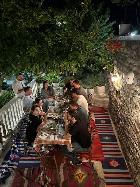 Gjirokaster: Hidden Stone Terrace Tasting Experience - The Tasting Experience