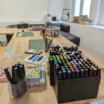 Graffiti workshop team event - The Studio Environment: A Space Designed for Creativity