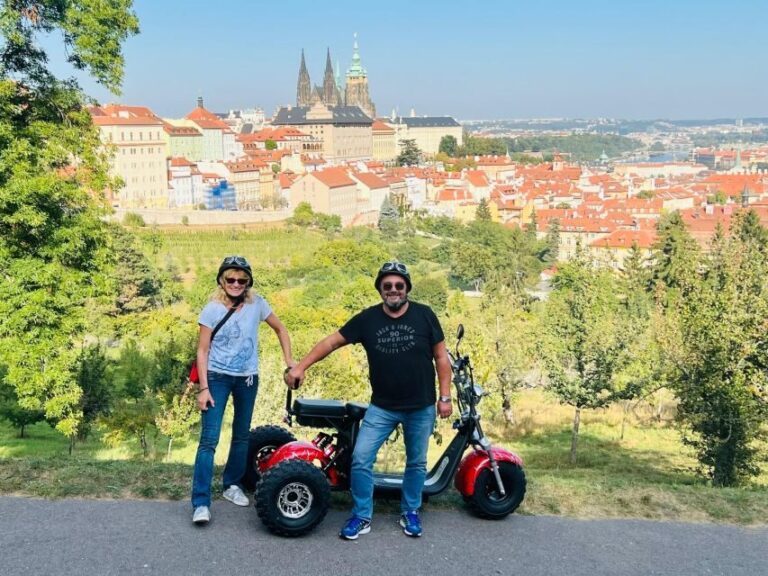 Grand City Tour on Electric Trike in Prague - Live Guided - An In-Depth Look at the Itinerary