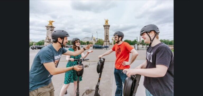 Guided Electric Scooter Tour of Paris - What To Expect During the Tour