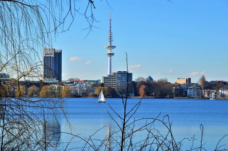 Hamburg: English Bike Tour - Around the Outer Alster Lake - Detailed Breakdown of the Itinerary