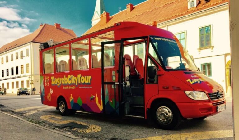 Hop On Hop Off Panoramic bus - Zagreb City Tour - Whats Included and Whats Not