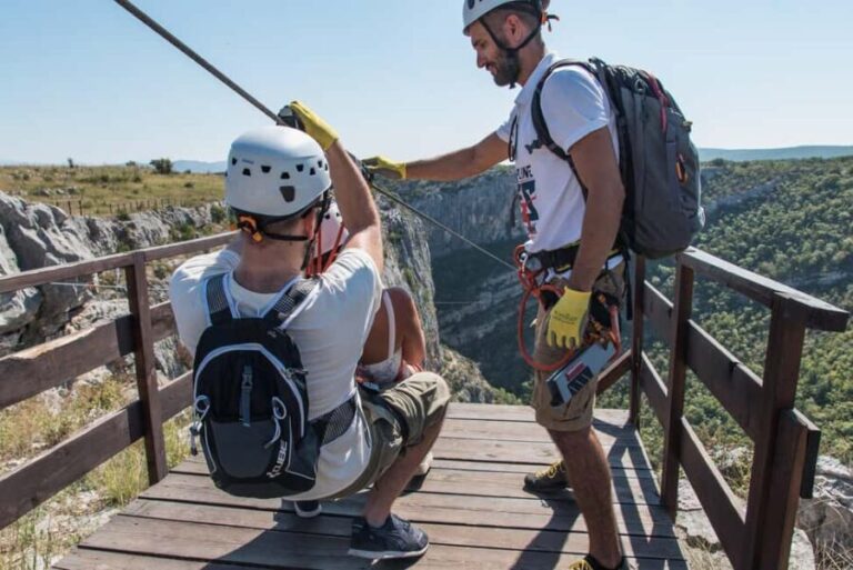 ibenik : Zipline ibenik - ikola Canyon - Who Would Love This Experience?