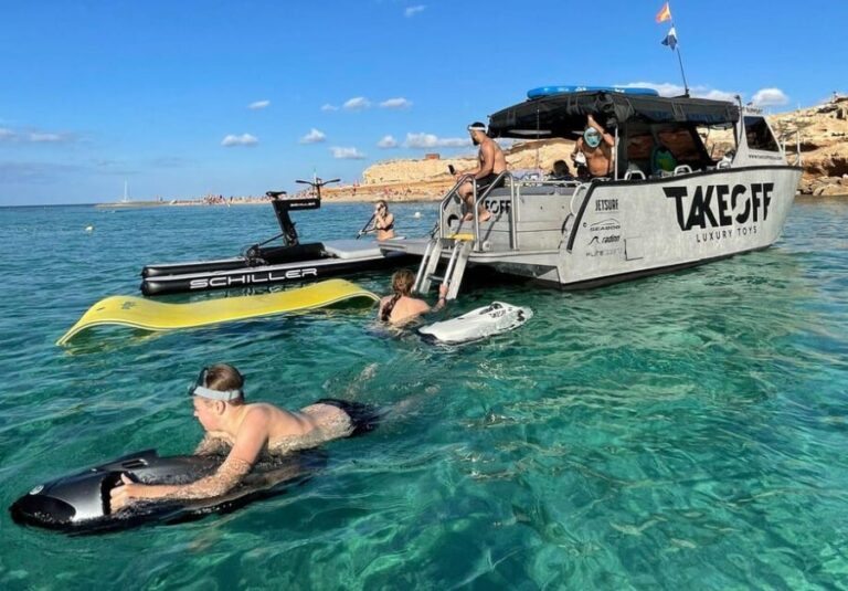 Ibiza: Beach and Cave Boat Tour with Luxury Water Toys - Water Toys: The Heart of the Experience