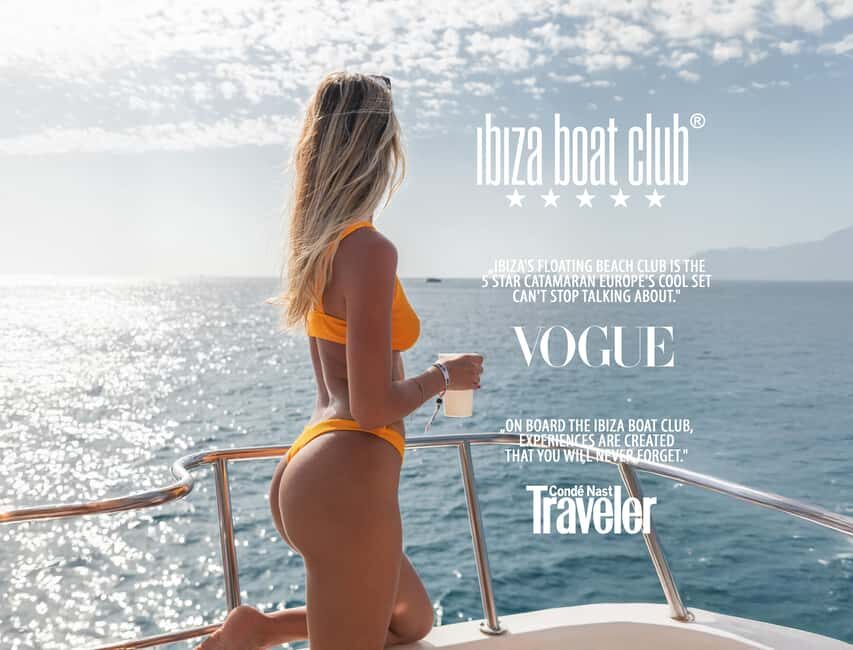 Ibiza: Boat Party at Ibiza Boat Club with Lunch, Drinks & DJ - Frequently Asked Questions