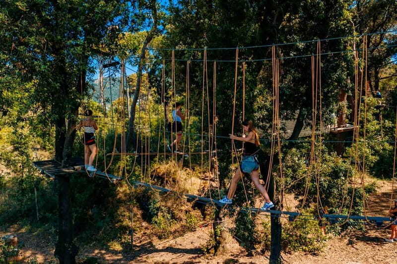 Ischia: Adventure Park Extreme Ticket - The Routes and Challenges