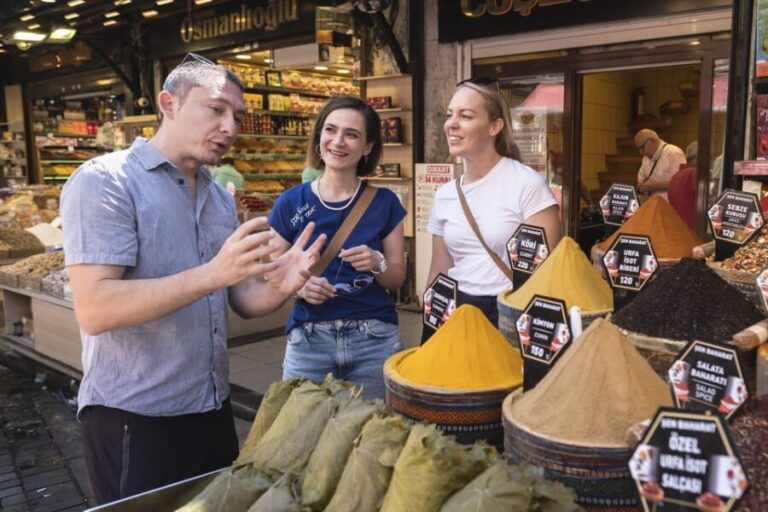 Istanbul: European and Asian Side Guided Foodie Walking Tour - Practical Tips and Considerations