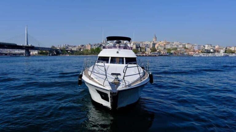 Istanbul: Luxury Yacht on Bosphorus - The Yacht Itself: Comfort Meets Style