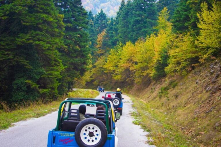 Jeep Safari "Discover Olympus" from Paralia Katerinis - What’s Included & Excluded?