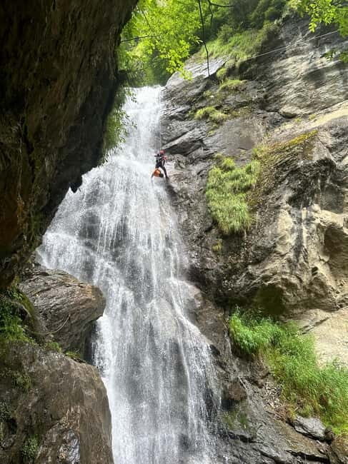 Kaprun: Canyoning, Rappeling in Grubbach - The Experience at a Glance: What to Expect
