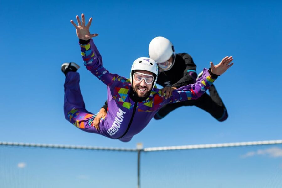Kent: Outdoor Aeroduim Skydiving Experience - The Safety Briefing and Instructor Guidance