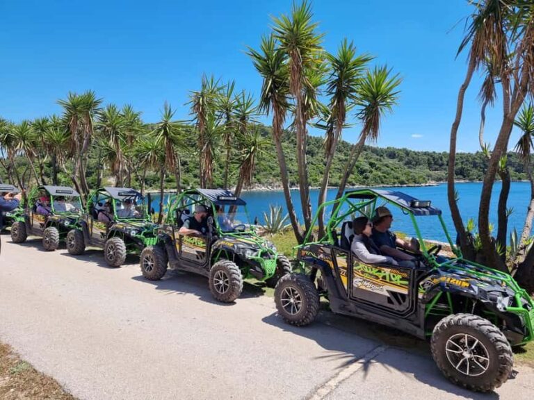 Korcula Buggy Tour Including our Local Food and Wine Tasting - Food and Wine Experience