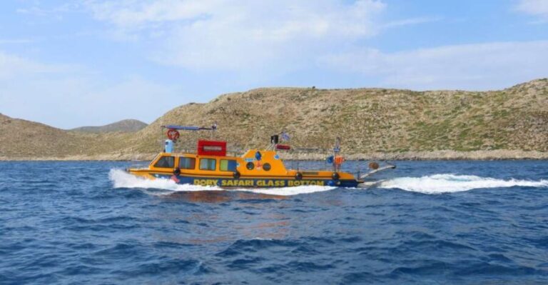 Kos Town: Glass-Bottom Boat Cruise with Swimming Stops - What to Expect: A Step-by-Step Overview