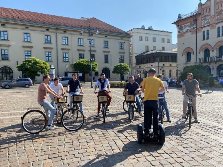 Krakow: Old Town Bike Tour with a Guide - The Sum Up