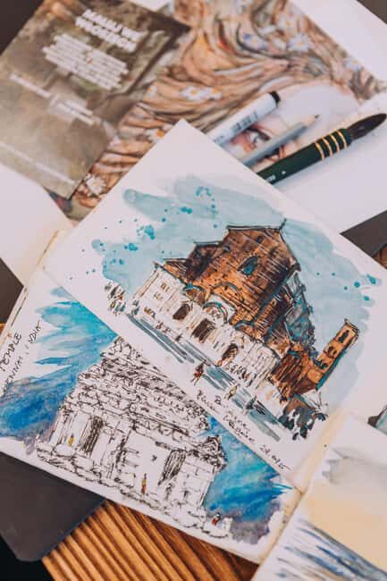 Kraków: Paint Watercolor Postcard with a Local Artist - What to Expect During the Workshop