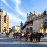 Krakow: St. Mary's Basilica visiting with short guided walk - Approaching the Heart of Krakow: The Main Square