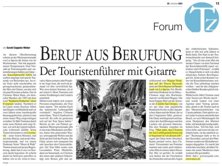 La Spezia: Guided Walking Tour with Italian-Inspired Music - The Charm of La Spezia Through Music and Sight