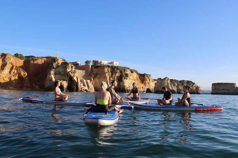 Lagos: Sunrise SUP Yoga Experience at Praia dos Estudantes - What’s Included and What to Consider