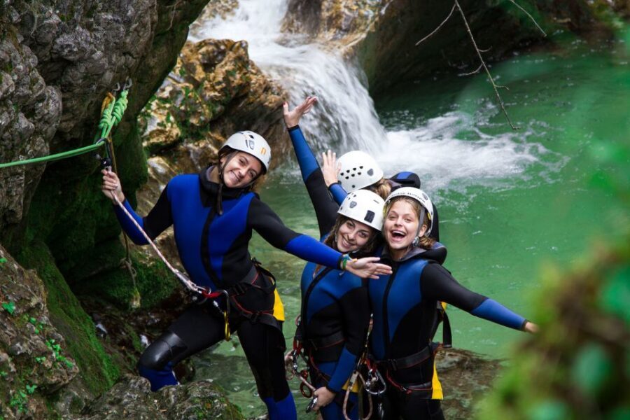 Lake Bled: Bohinj Valley Canyoning Tour with Photos - The Itinerary in Detail