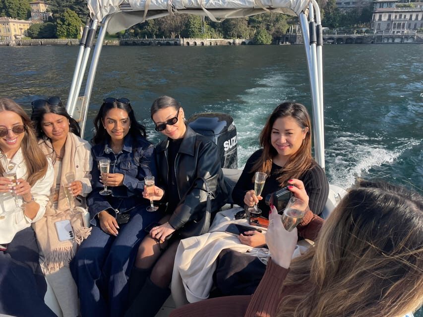 Lake Como: Shared Boat Tour and Prosecco Aperitif - What to Expect During the Tour