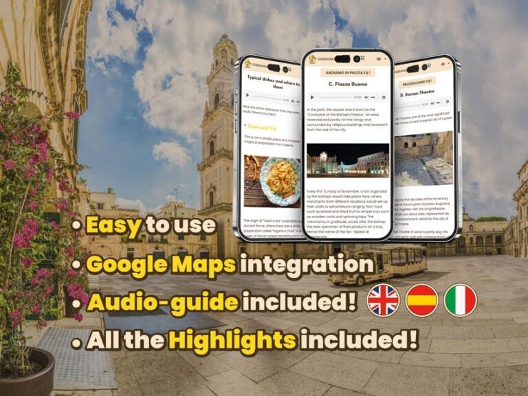 Lecce: Digital guide made with a Local for your tour - Who is This Tour Perfect For?