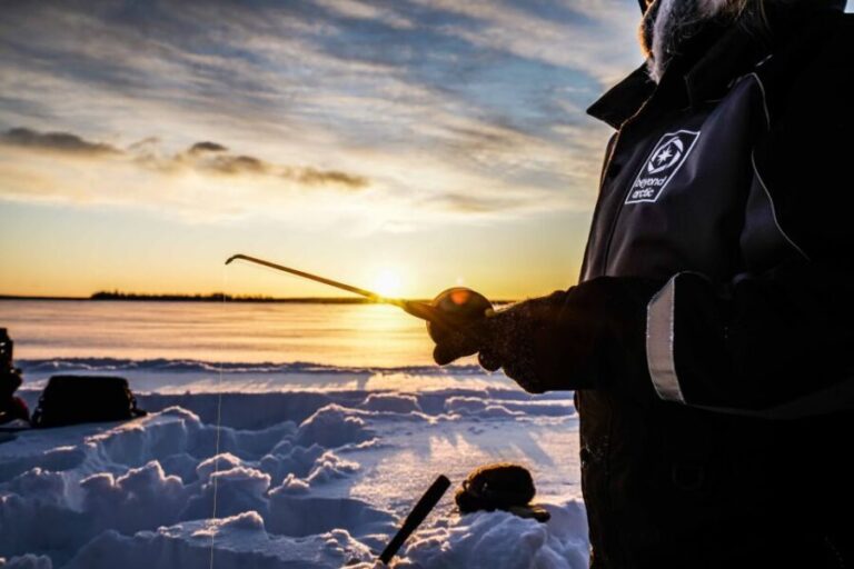 Levi: Ice Fishing on a Frozen Lake - Key Points