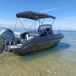 Lindos: Nireus Speedboat Rental with Sound System - The Sum Up