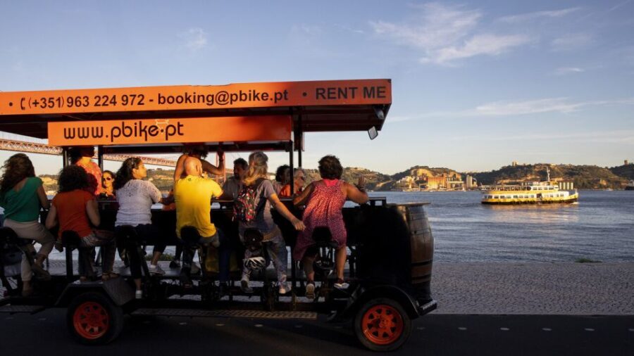 Lisbon: Fun Beer Bike by the Seafront - FAQs