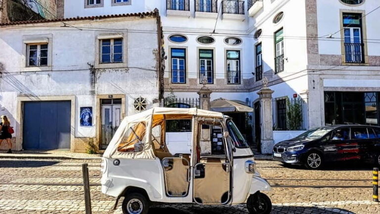 Lisbon: Private Tour in a Piaggio Ape Calessino - The Itinerary Breakdown