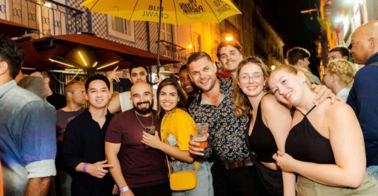 Lisbon: Pub Crawl with Open Bar, Shots & VIP Club Entry - Drinks, Upgrades, and What’s Included