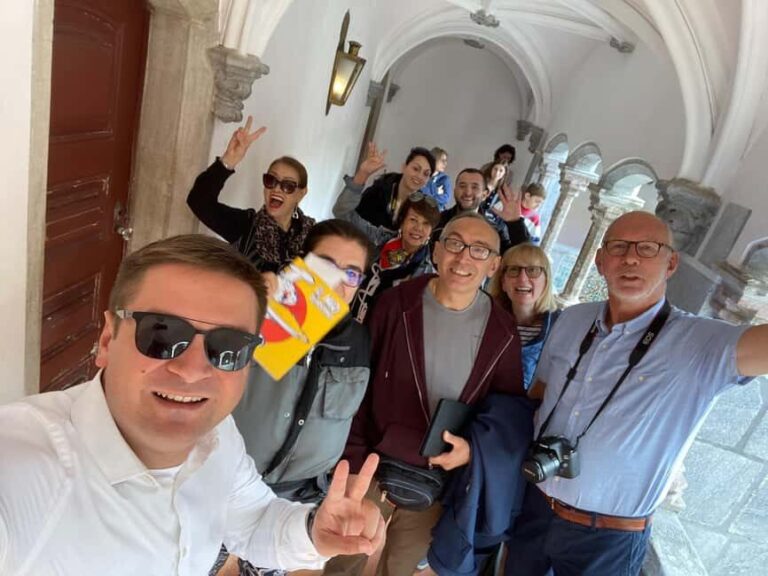 Lisbon to: Sintra, Pena & Regaleira guided 8pax group tour - Coastal Towns and the Portuguese Riviera